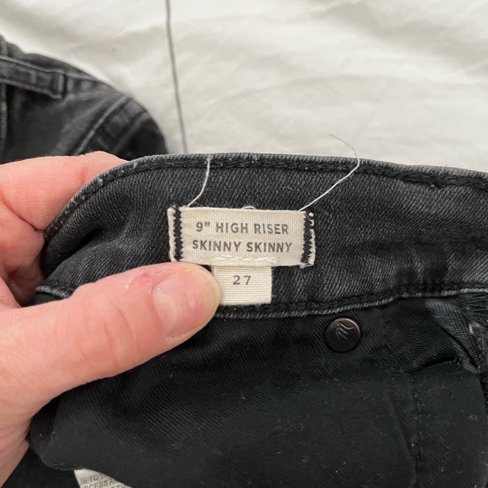 Madewell 9” High Riser Skinny Skinny Jean
